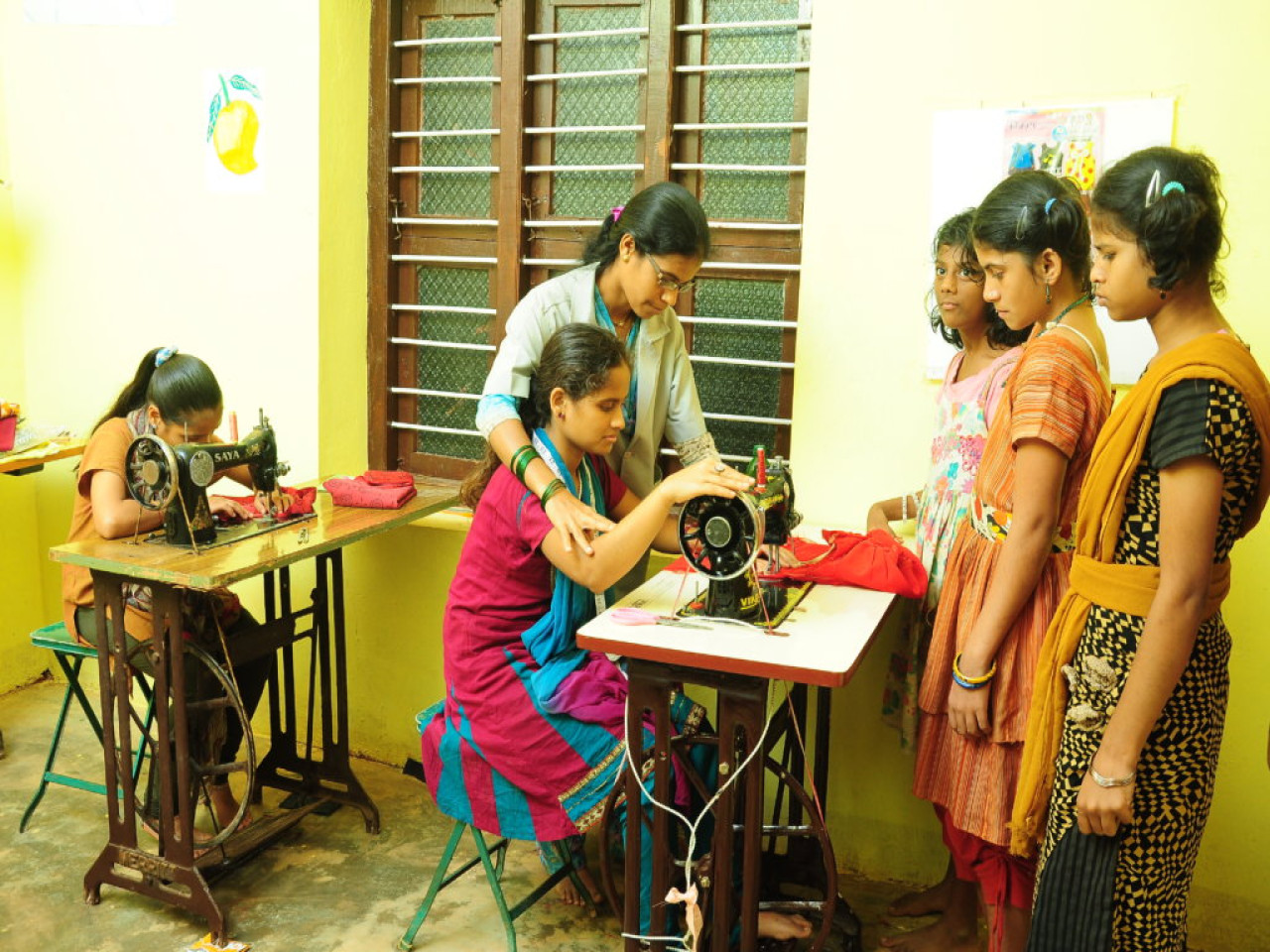 Vocational training for youth and women